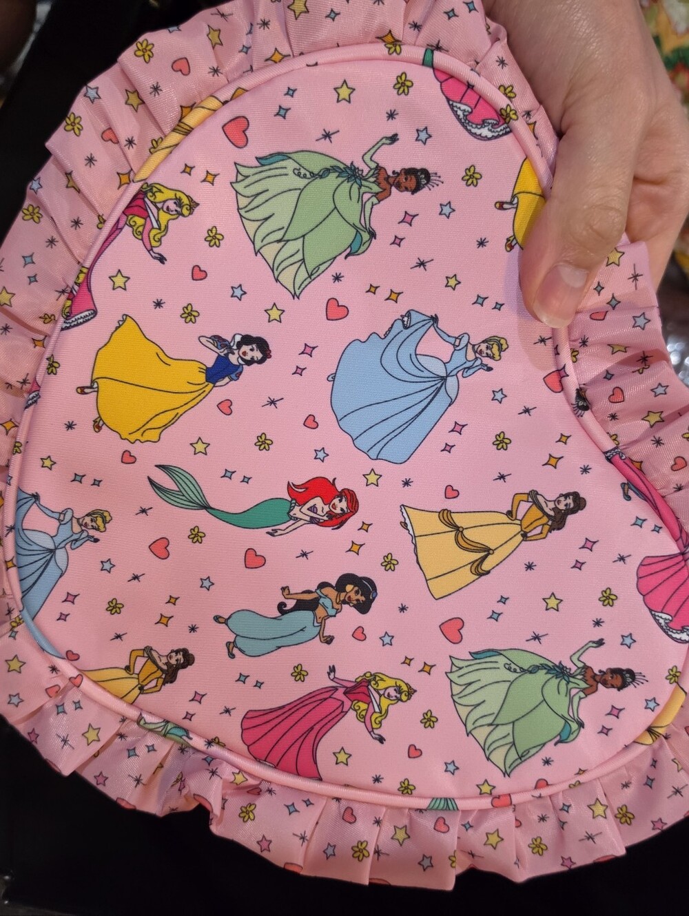 Stoney Clover Lane Disney Princess Heart Clutch Bnwt